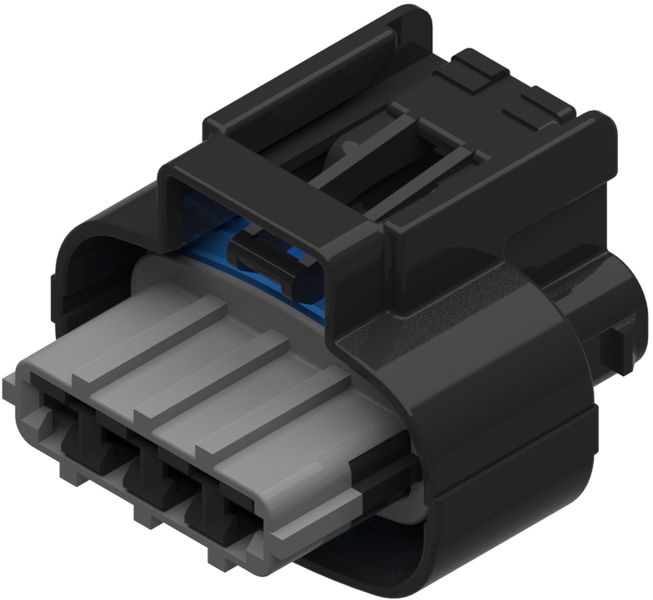 4 Way Female APEX Sensomate 2.8 Connector Black