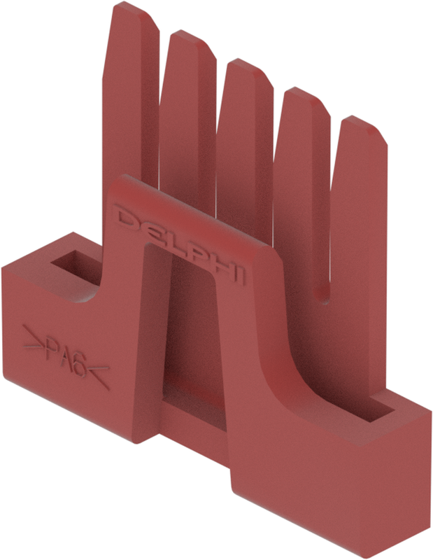LOCK SECONDARY TPA MIC/P 5 RED