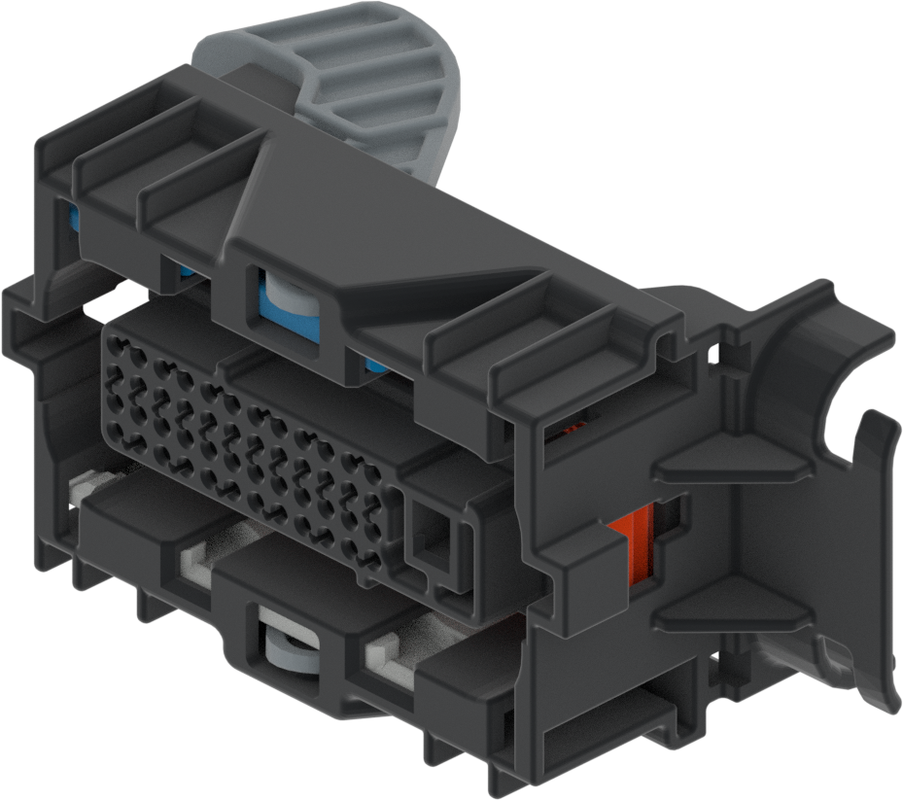 49 Way Female MIXED Sealed Connector Black
