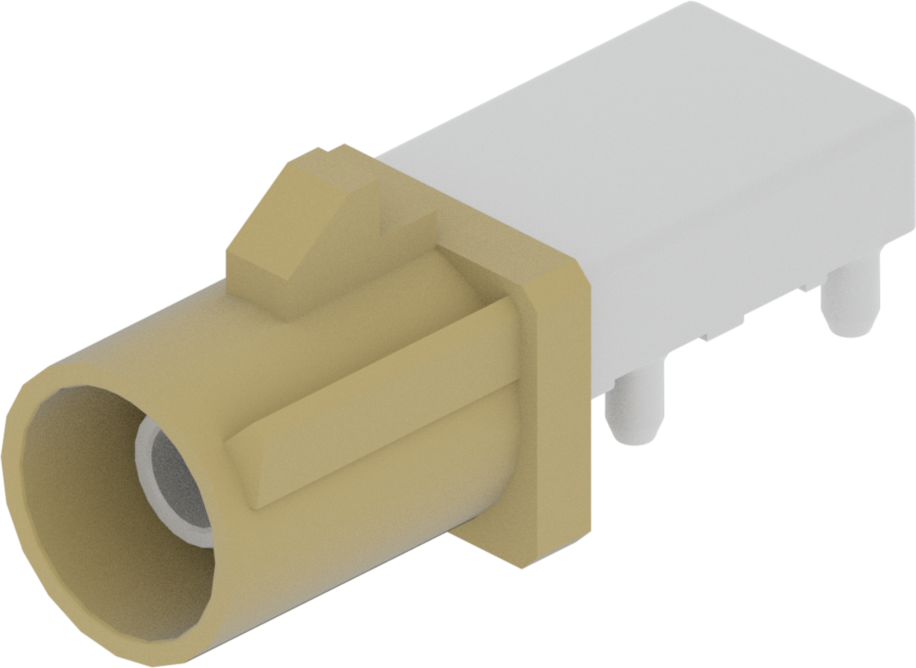 1 Port 1 Row Male Fakra Beige Code I