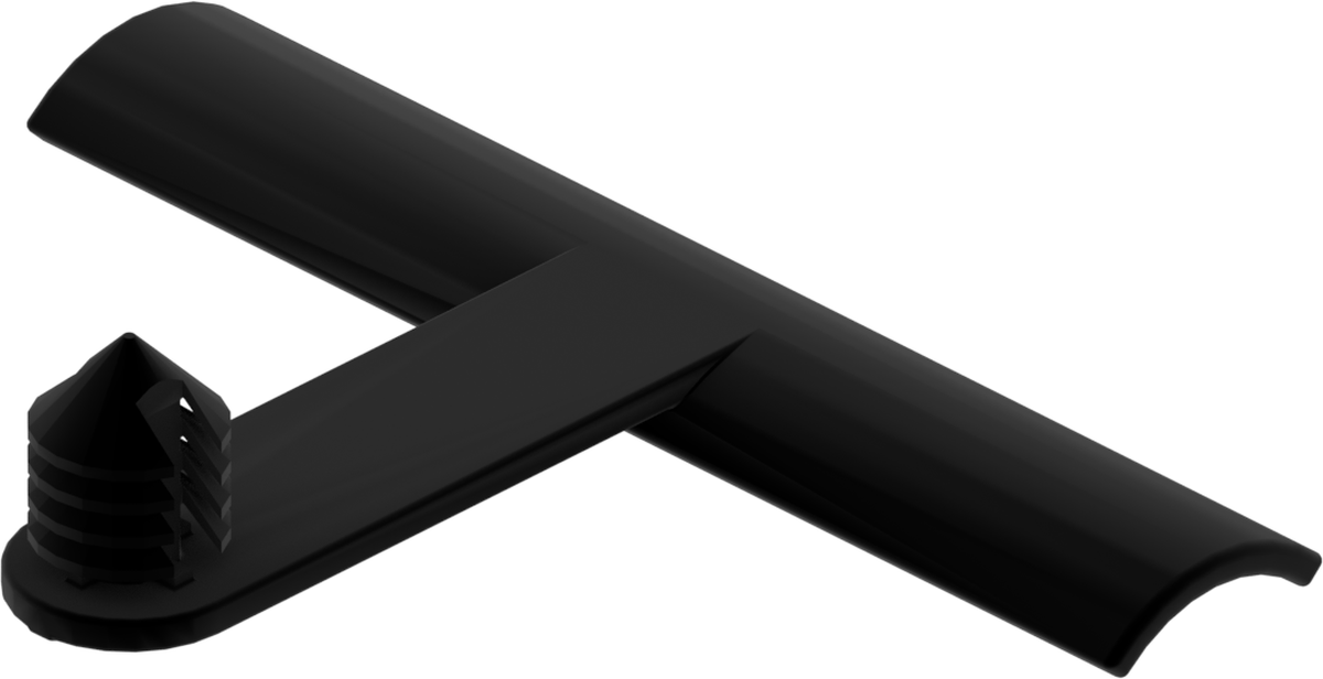 MOUN CLIP TAPE ON NAIL BLK
