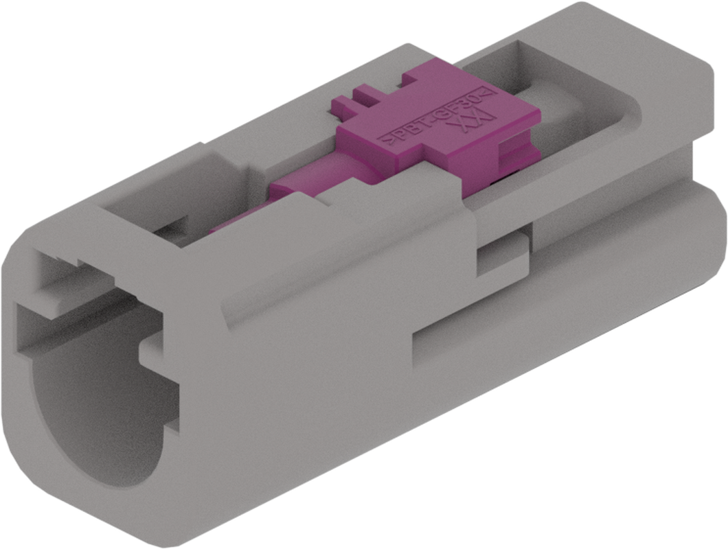 1 Port 1 Row MCA-B Male Mini Coax Grey Code G