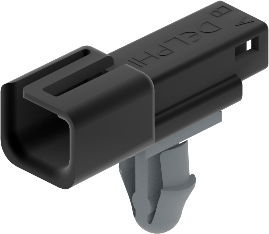 2 Way M MetriPack (M/P) 1.5 Unsealed Connector Black