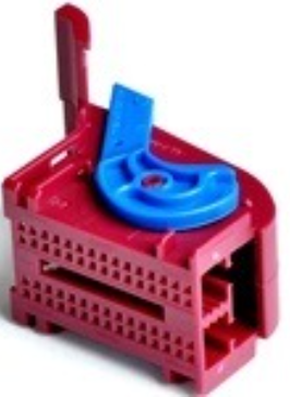 60 Way F MTS 0.64 Unsealed Connector Violet