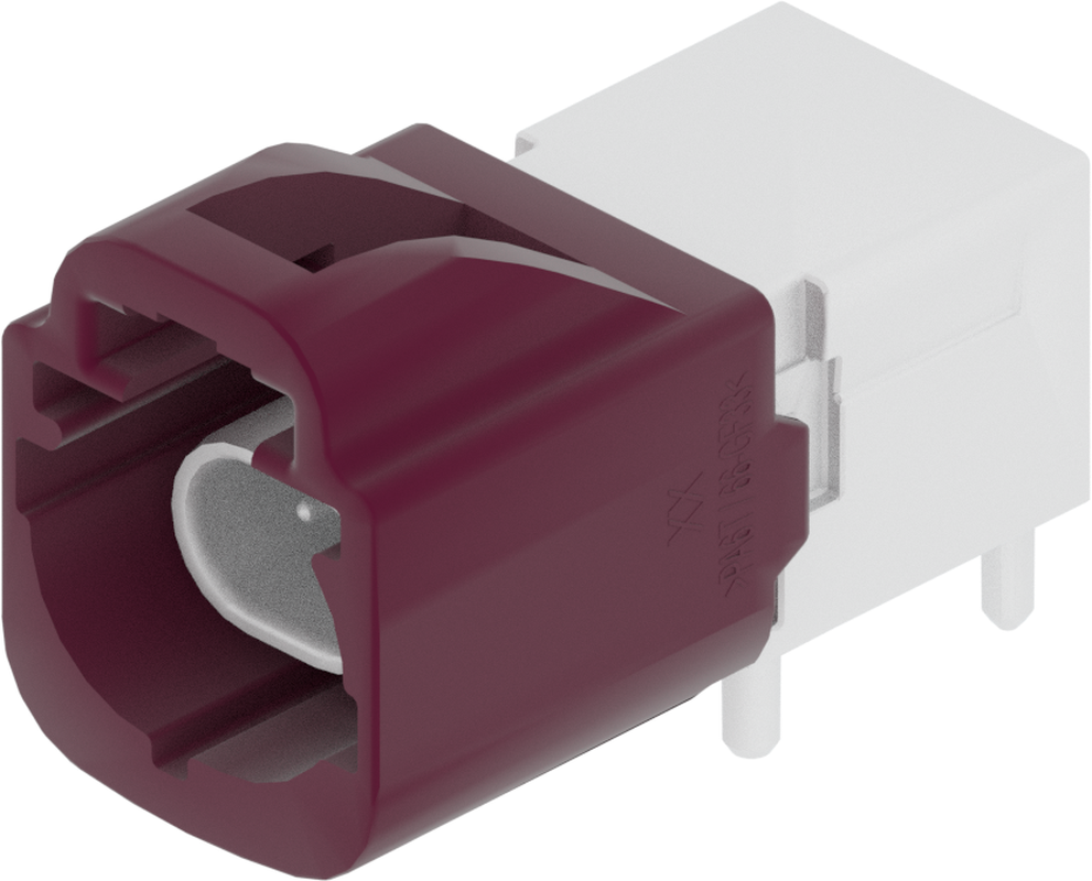 1 Port 1 Row Male H-MTD Violet Code D