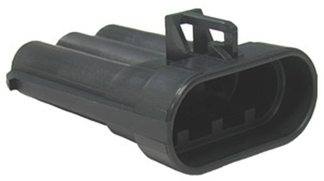 3 Way 6.3 MetriPack (M/P) 630 Sealed Connector Black