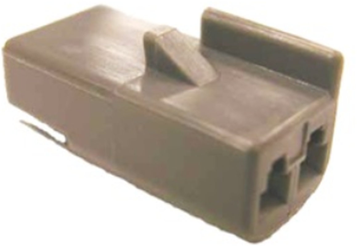 2 Way F MetriPack (M/P) 1.5 Unsealed Connector Gray-Medium