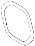 MOUN WASHER LOCK  BLK