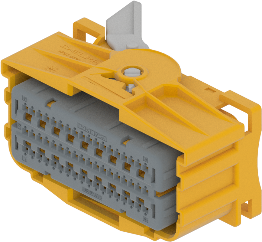 54 Way F OCS 0.64 IDR Sealed Connector Yellow