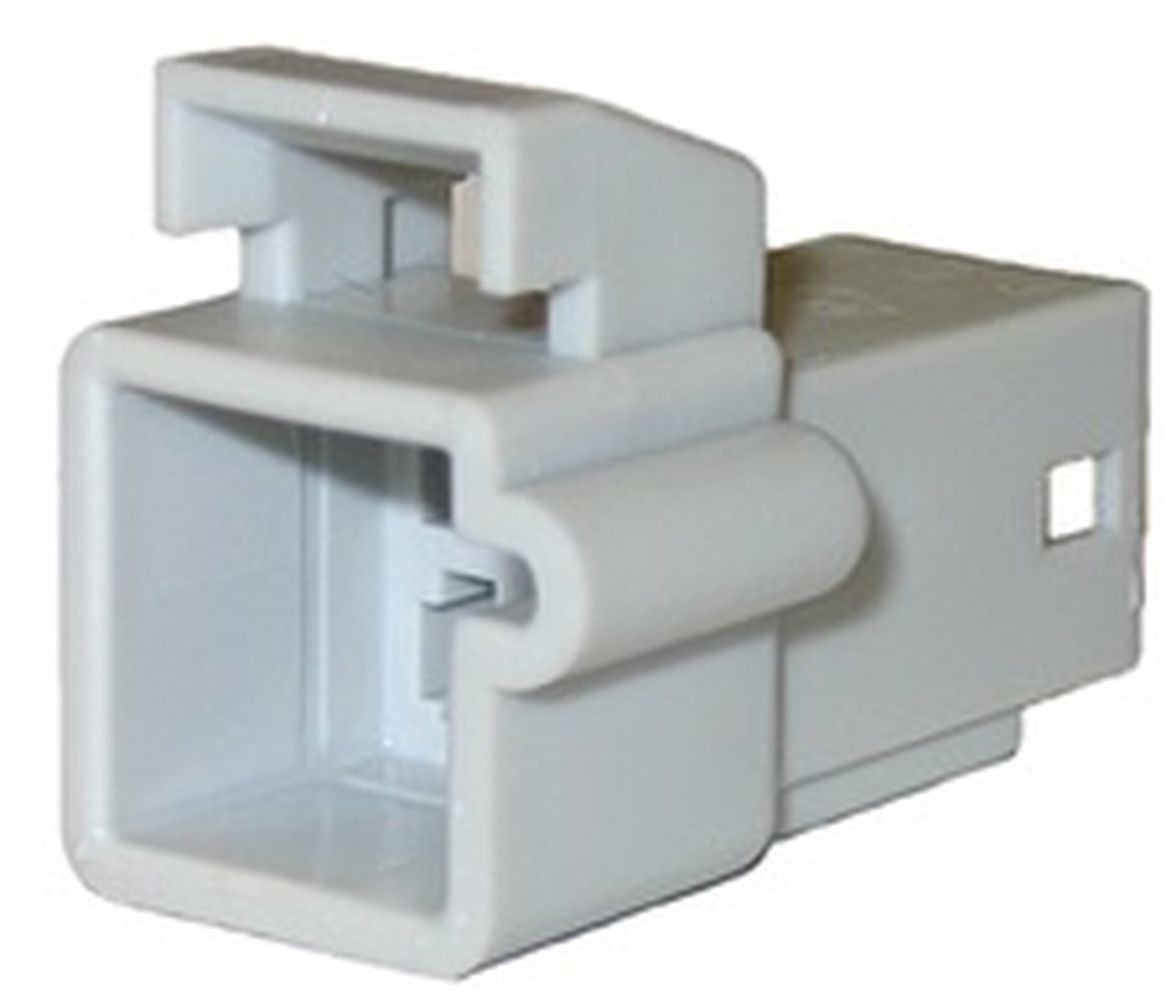 6 Way M MetriPack (M/P) 150 Unsealed Connector Gray