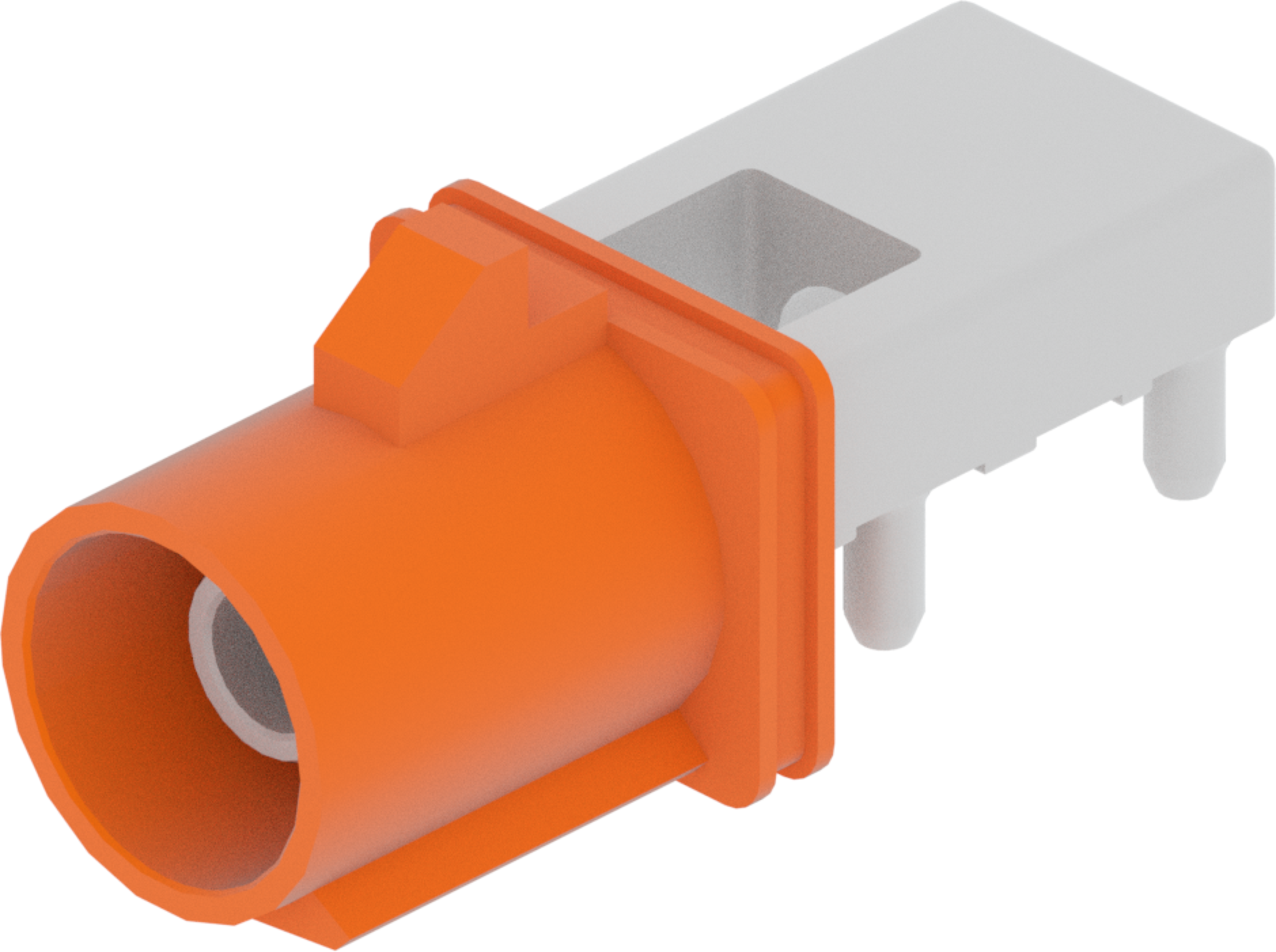 1 Port 1 Row Male Fakra Orange Light Code M