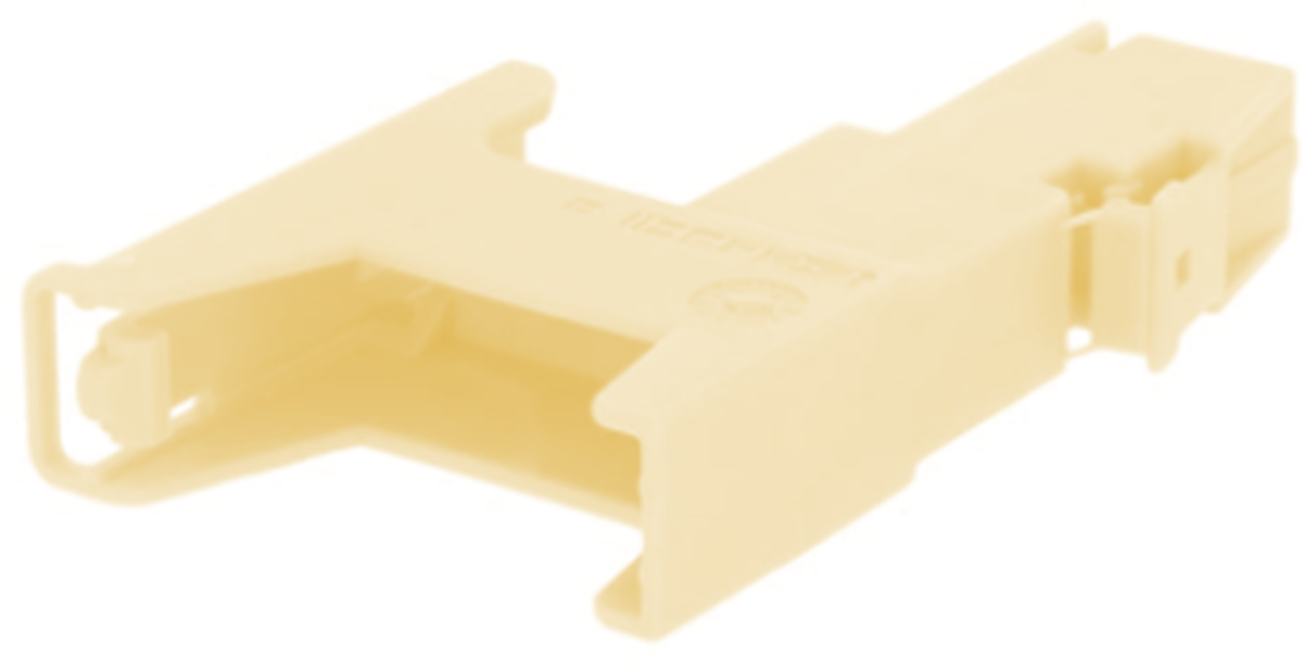 1 Way F LSK 8.0 Unsealed Connector Cream