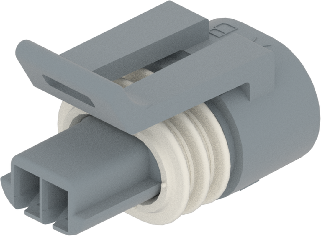 2 Way F MetriPack (M/P) 1.5 Sealed Connector Gray