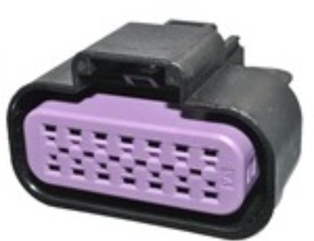 14 Way F GT 1.5 Sealed Connector Black