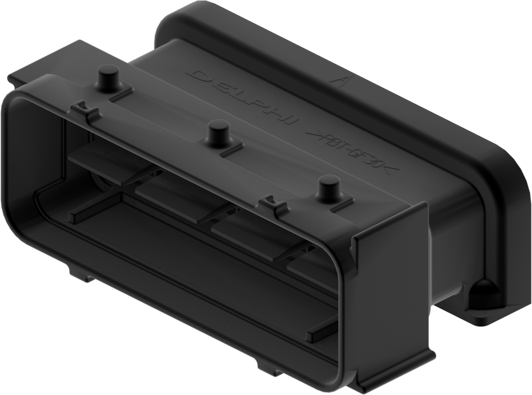 96 Way M MTS-B 0.64 Sealed Connector Black