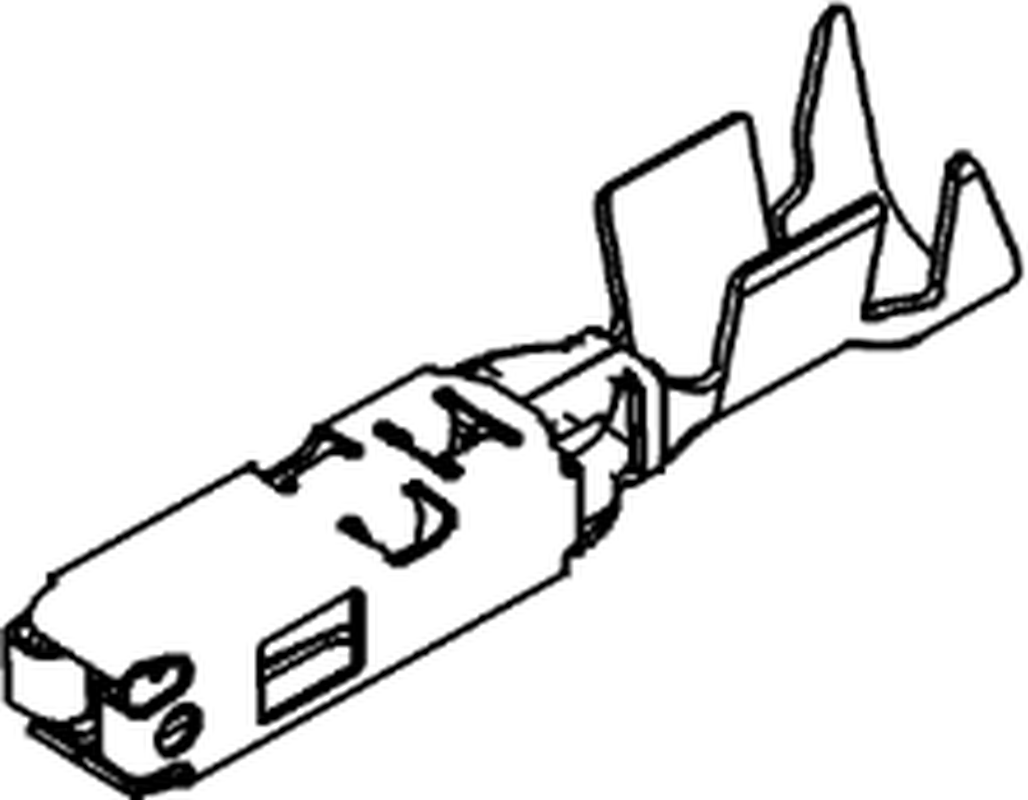 BTS 1.5 Locking Lance Sealed Terminal Cross Sec (1 - 1.5 mm²)