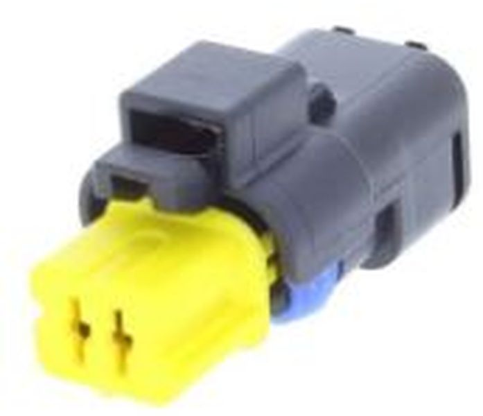 2 Way F 1.5 SICMA Mini Sealed Connector Yellow