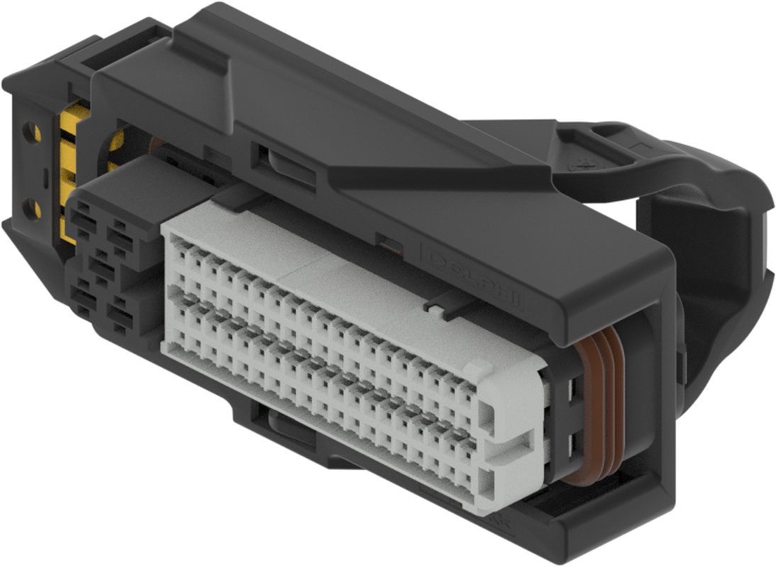 81 Way Female MIXED Sealed Connector Black