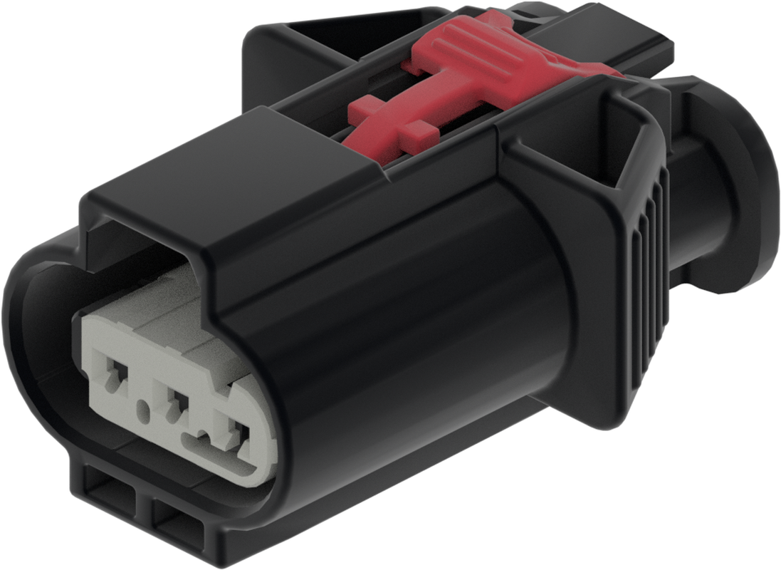 3 Way F CTS 1.2 Sealed Connector Black