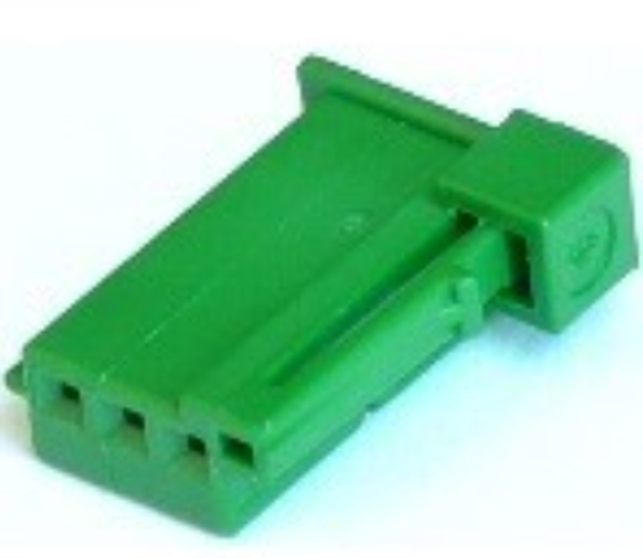 3 Way F MTS 0.64 Unsealed Connector Green