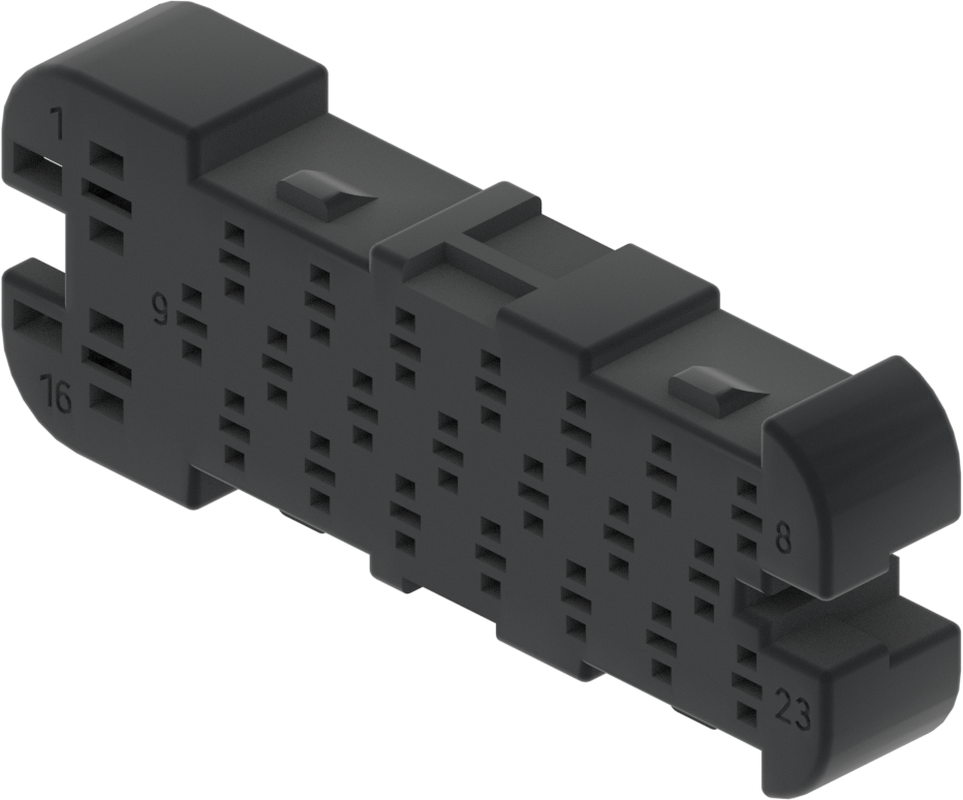 23 Way M AST  2.8 DSQ 1.5 Sealed Connector Black