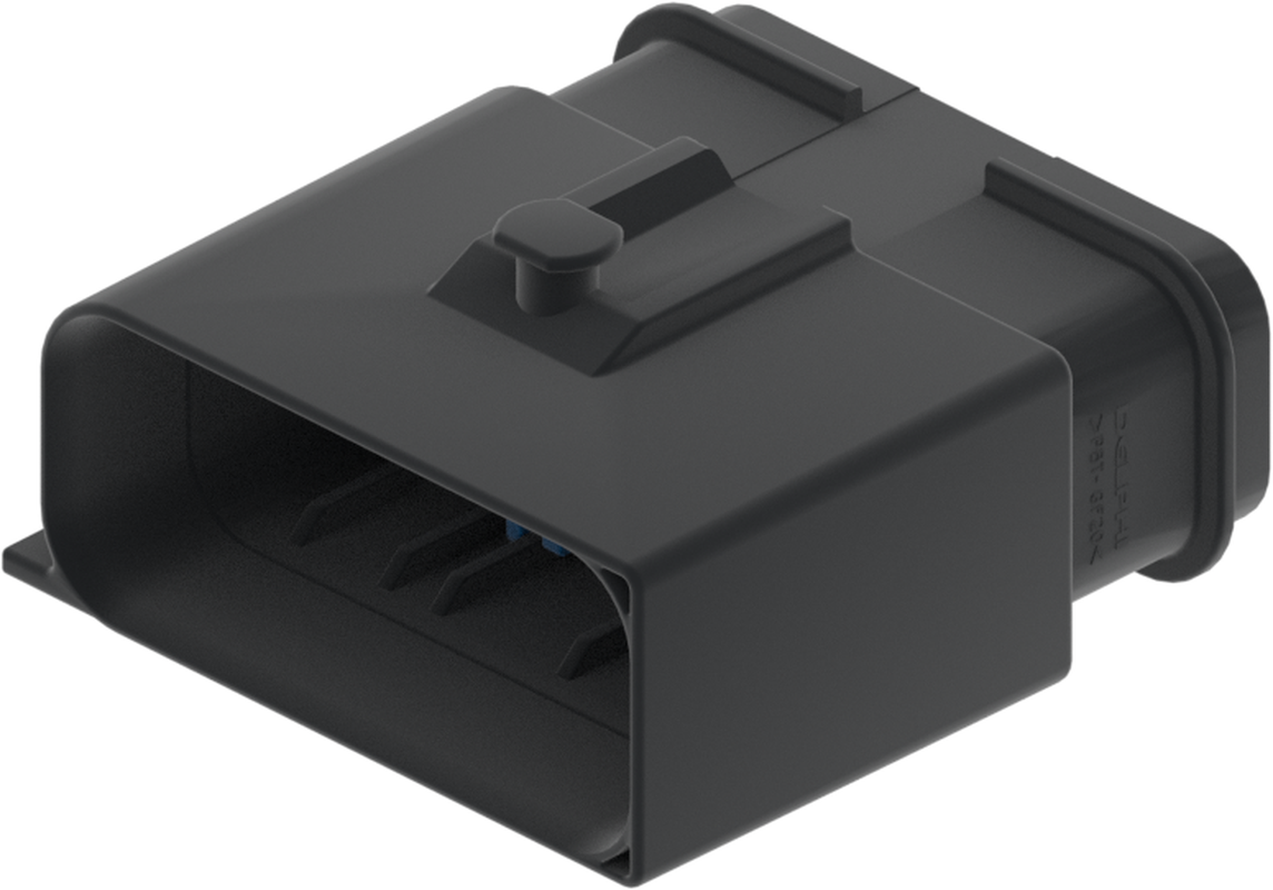 20 Way Male 1.2 2.8 MIXED Sealed Connector Black