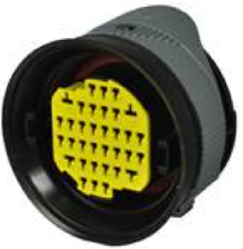 34 Way F SICMA-3 1.5 2.8 Sealed Connector Black