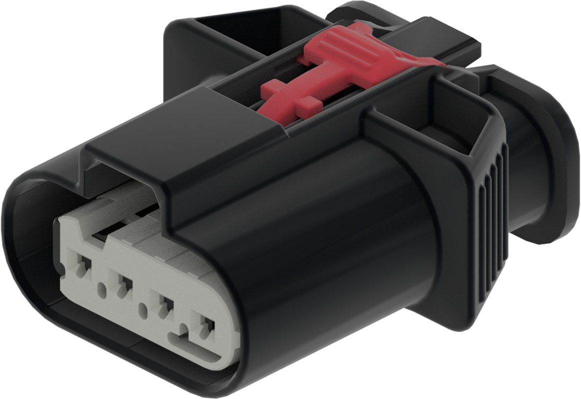 4 Way F CTS 1.2 Sealed Connector Black