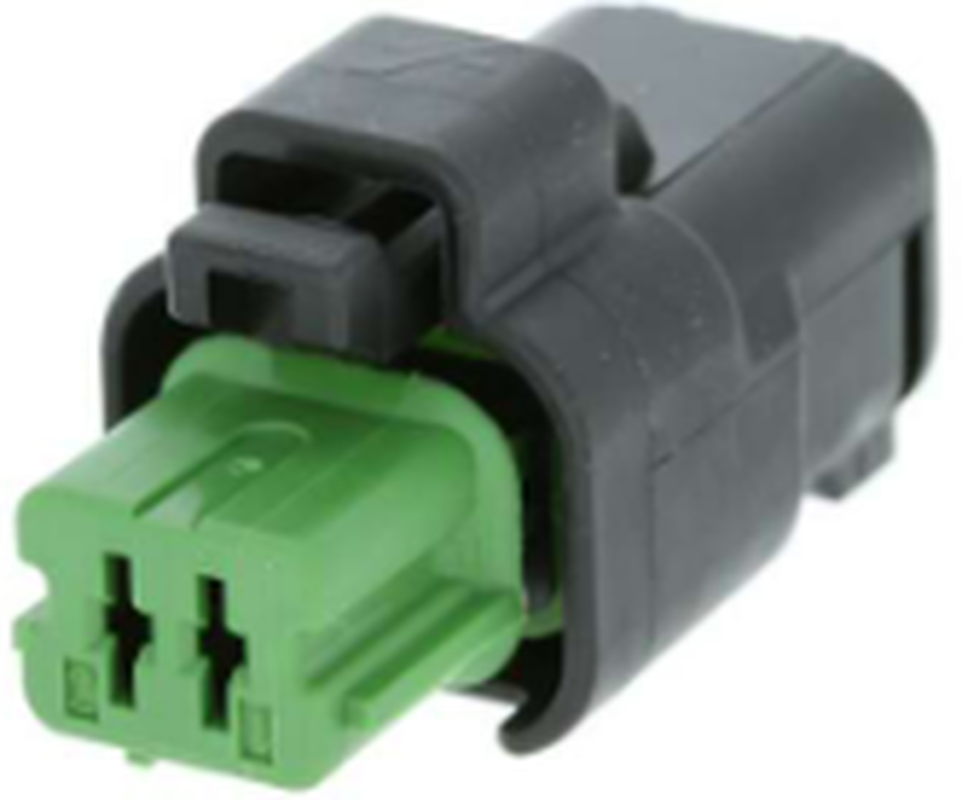 2 Way F SICMA-3 1.5 Sealed Connector Green