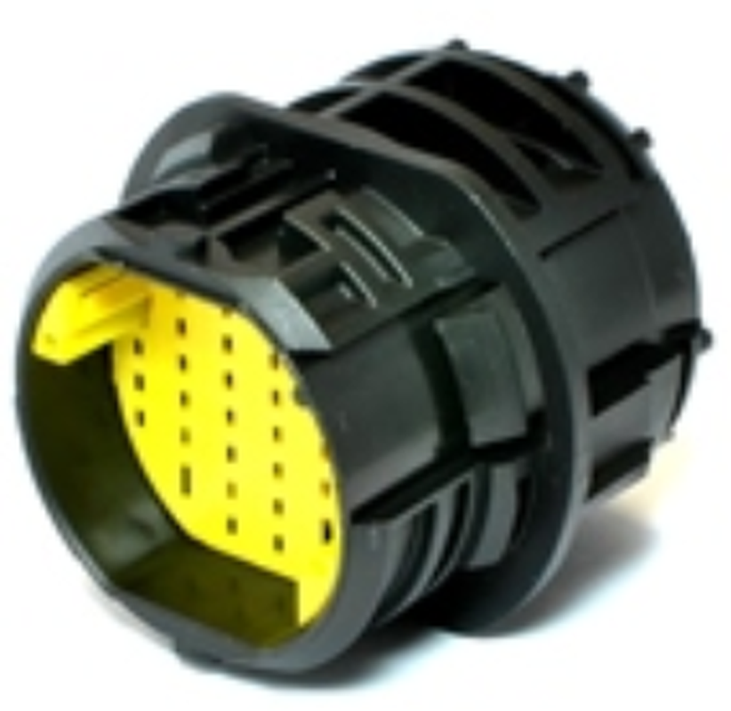 34 Way M SICMA-3 1.5 2.8 Sealed Connector Black