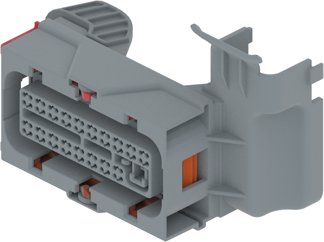 73 Way Female MIXED Sealed Connector Grey