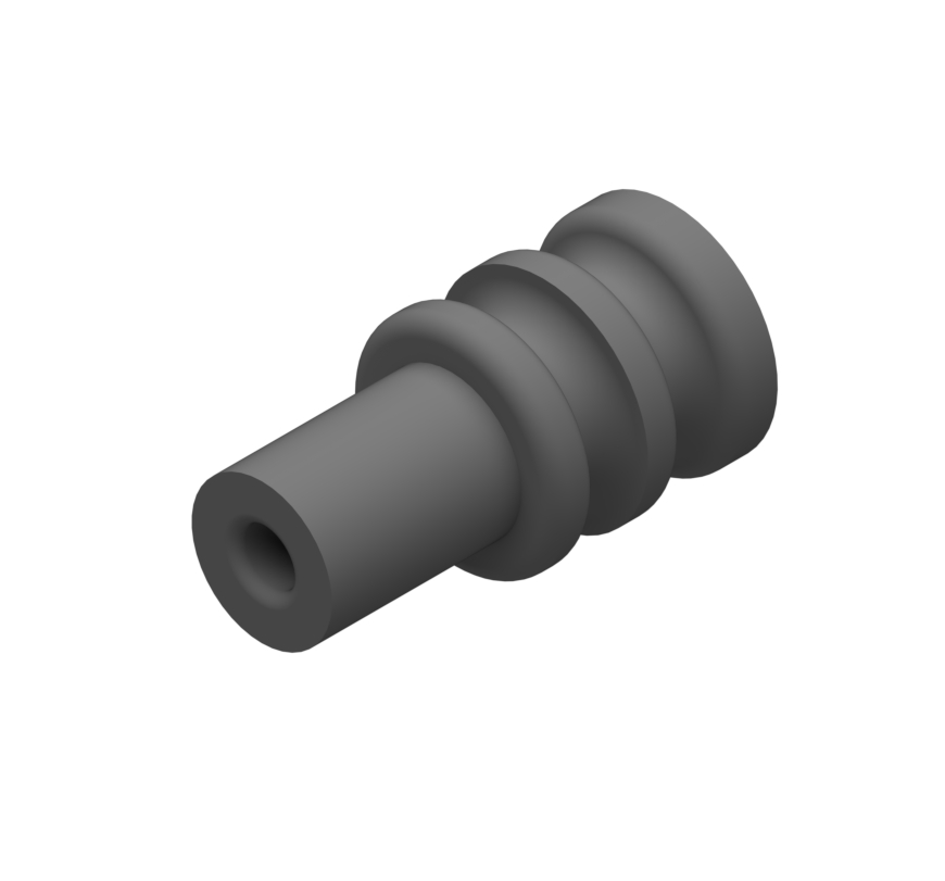 SINGLE WIRE SEAL FITS TO 3.6 mm CAVITY