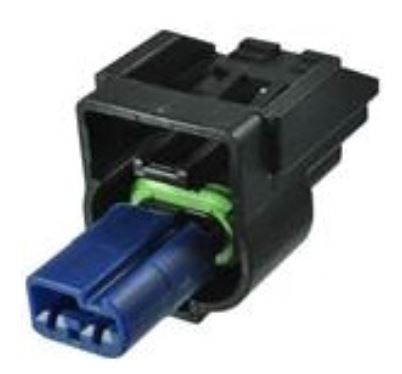 2 Way Female APEX Sensomate 1.2 Connector Black