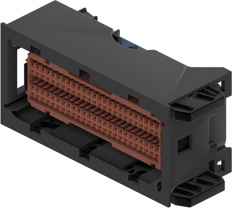 100 Way F MTS-B 0.64 Sealed Connector Black