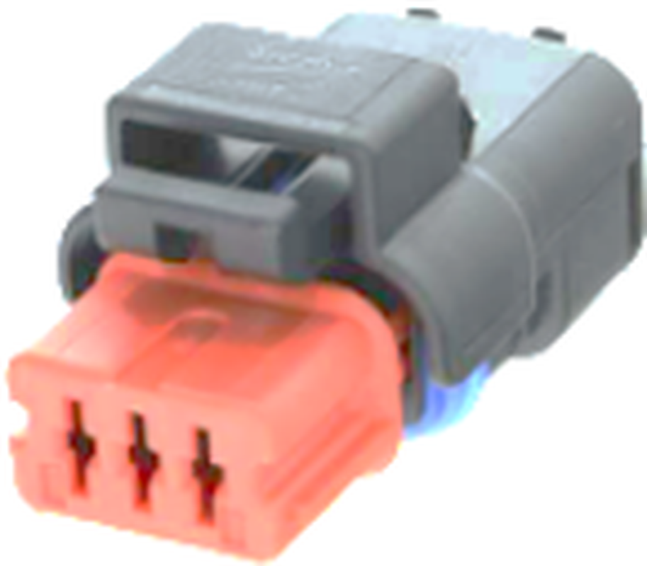 3 Way F SICMA-3 1.5 Sealed Connector Red