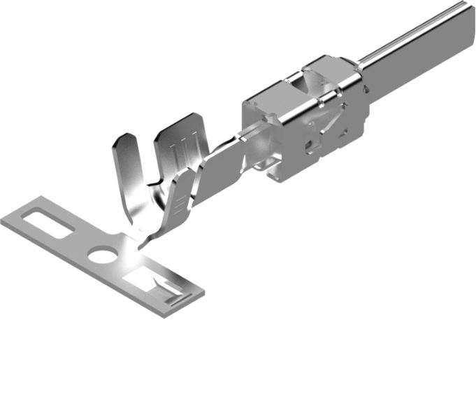2.8 Female DCS-2 Locking Lance AU Terminal Cross Sec (0.5 - 1 mm²)
