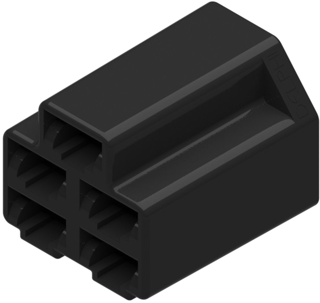 5 Way F 56 Series Unsealed Connector Black