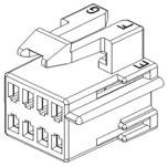 8 Way F MetriPack (M/P) 150 Unsealed Connector Blue