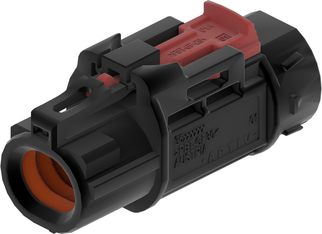 1 Port 1 Row Female H-MTD Black Code A
