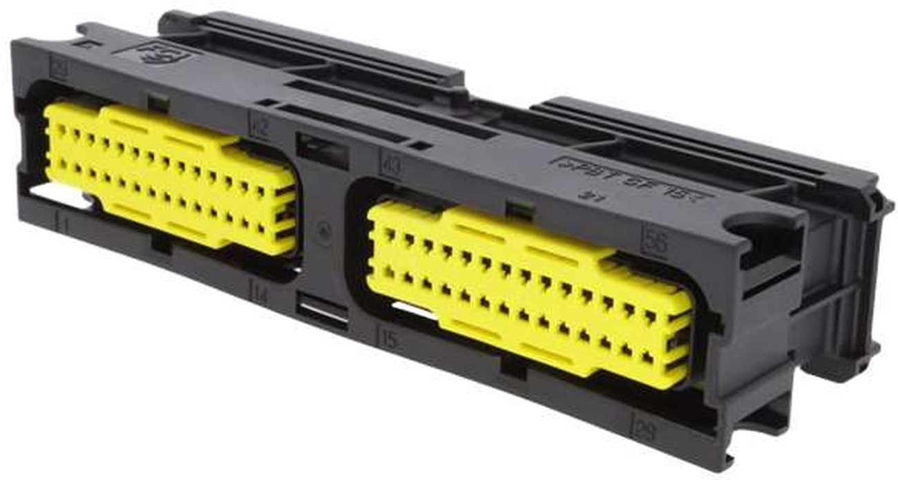 56 Way F 1.5 SICMA Sealed Connector Full Interconnect Connector Black