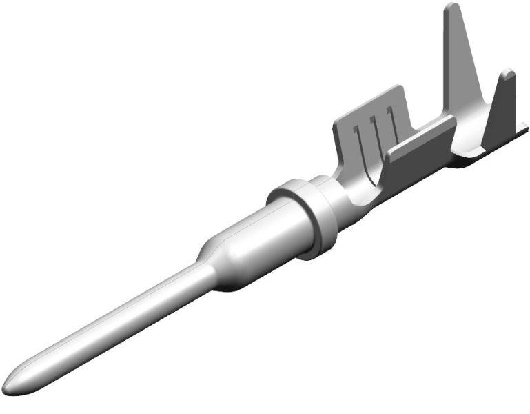 HES 1.0 Male Unsealed Terminal Cross Sec (0.75 - 1 mm²)