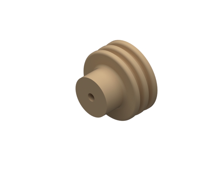 SINGLE WIRE SEAL FITS TO 9.8 mm CAVITY