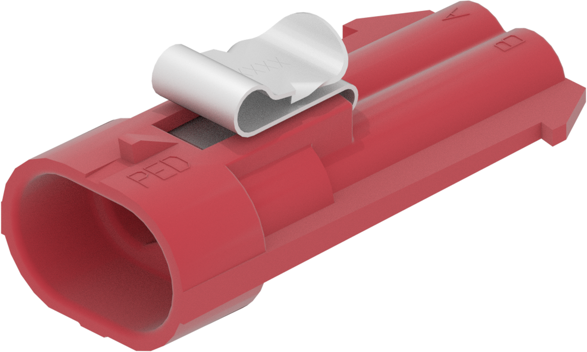 2 Way M MetriPack (M/P) 1.5 Sealed Connector Red