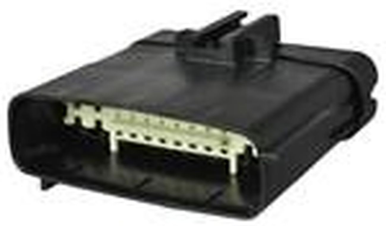 24 Way Male APEX Mixed Connector Black
