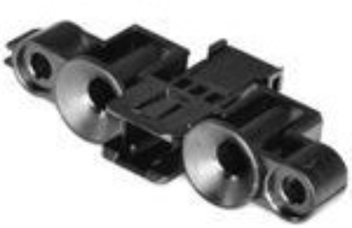 3 Way M MTS 0.64 Unsealed Connector Black