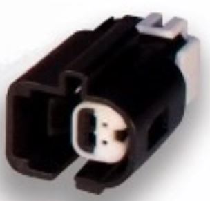 2 Way F OCS 1.2 Sealed Connector Black