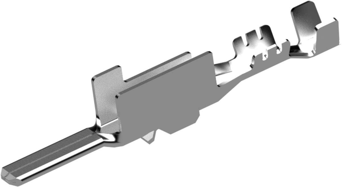 2.8 Male MetriPack (M/P) SN Flex Arm Unsealed Terminal Cross Sec (0.5 - 0.8 mm²)