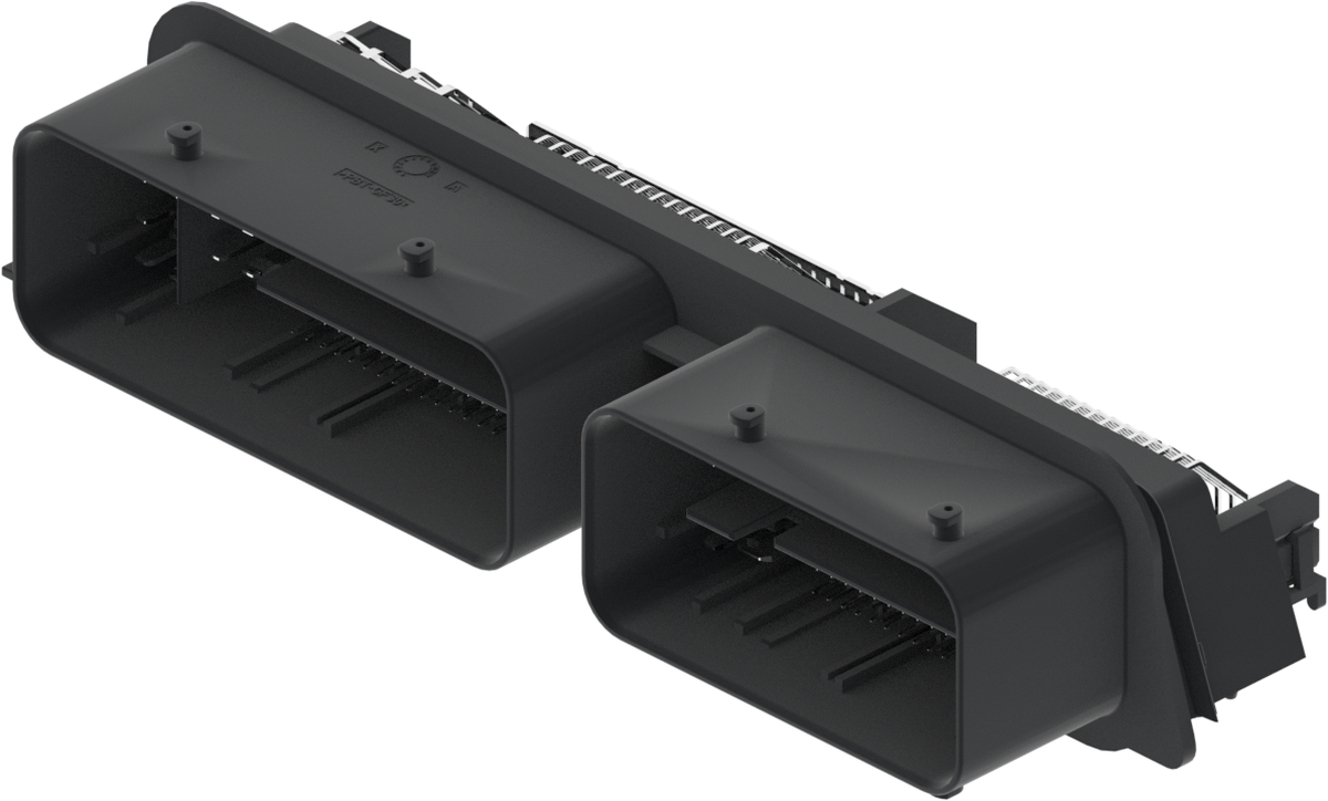 162 Way M 2.8 ATS DUCON 6.3 MTS 0.64 Unsealed Connector Black