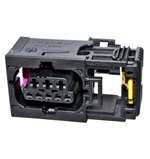 8 Way F 1.5 CTS 2.8 ATS Sealed Connector Black