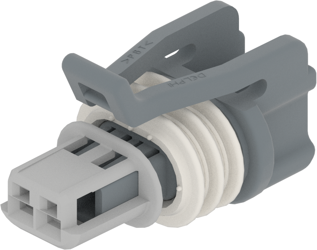 2 Way F GT 1.5 Sealed Connector Gray